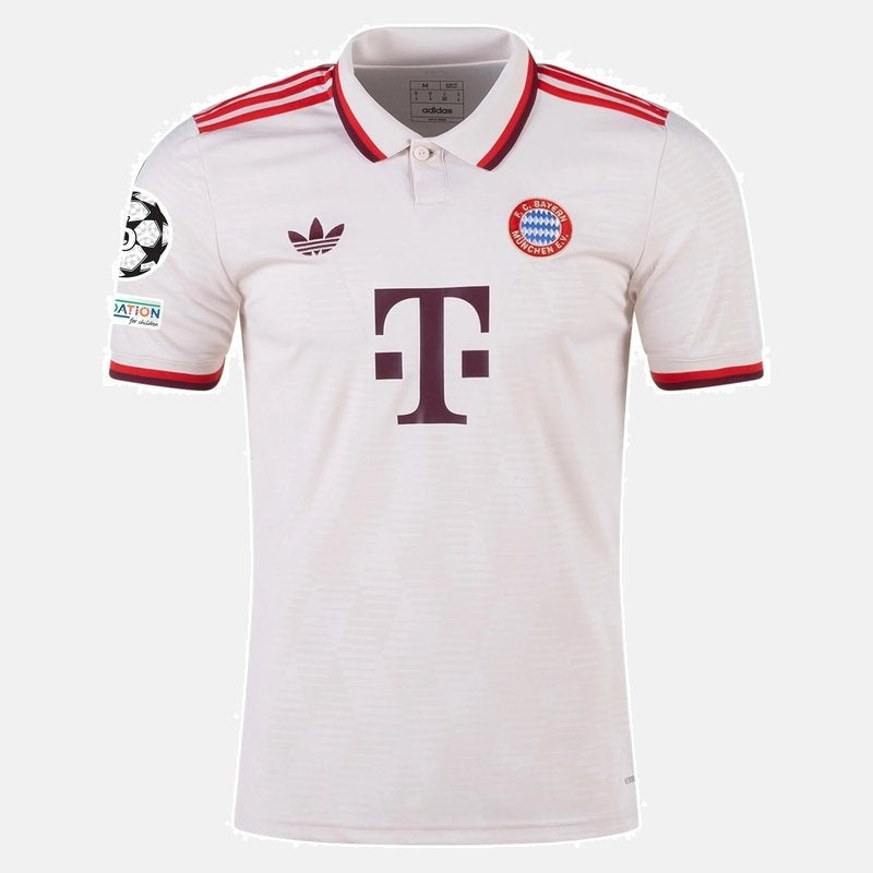 Jamal Musiala Bayern Munich 24/25 III Third UCL Jersey - Fan Version