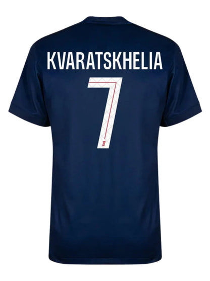Psg I Home 2025/26 - Fan version - Kvaratskhelia 7