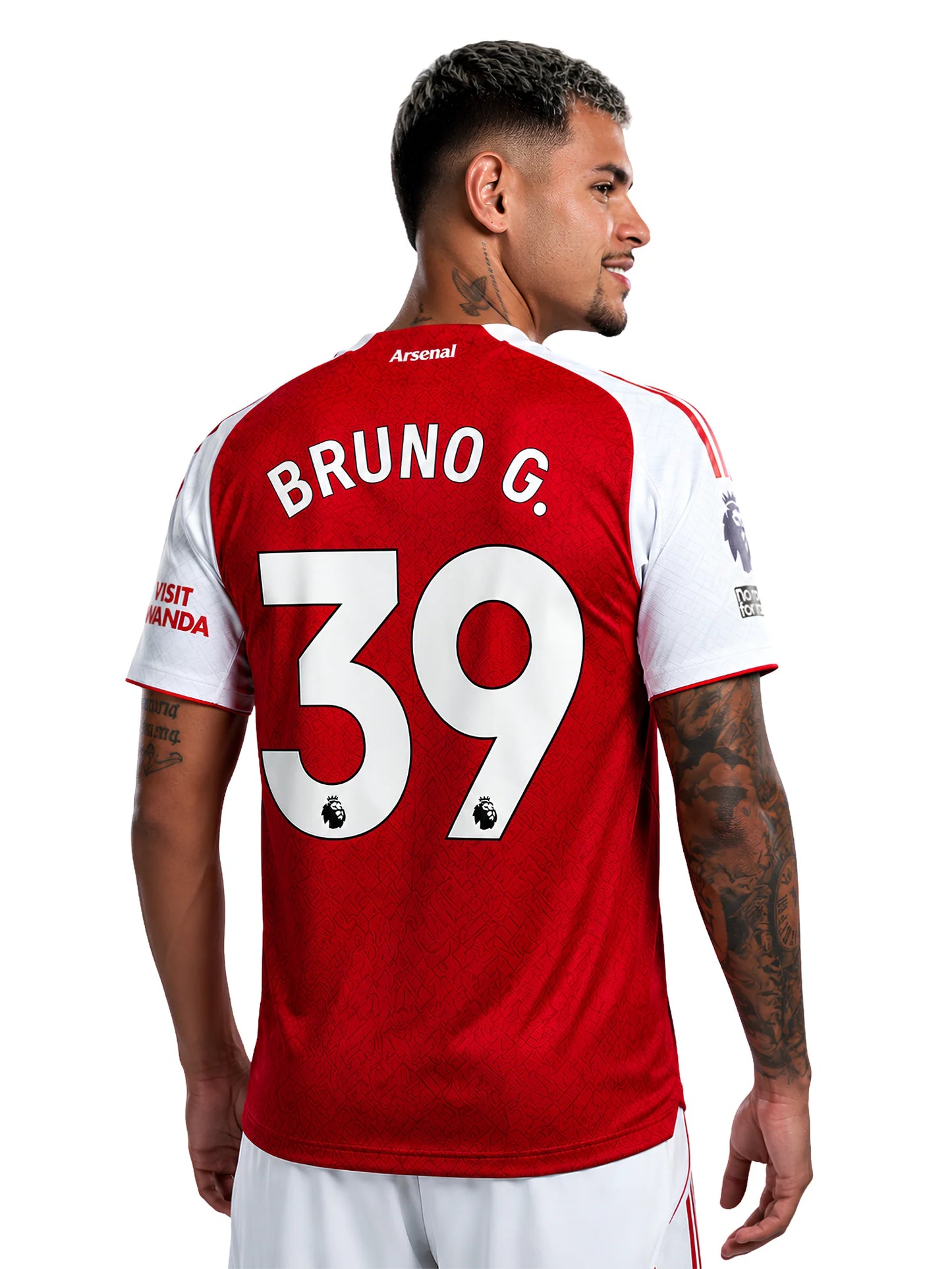 Bruno G. #39 Arsenal Home Jersey 2026/27 - Fan Version