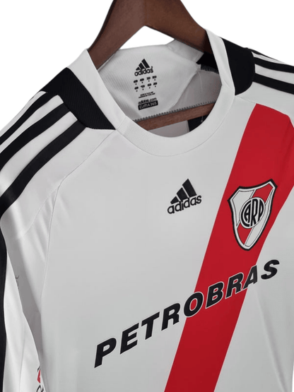 River Plate 09/10 Home Jersey Retro - Long Sleeve