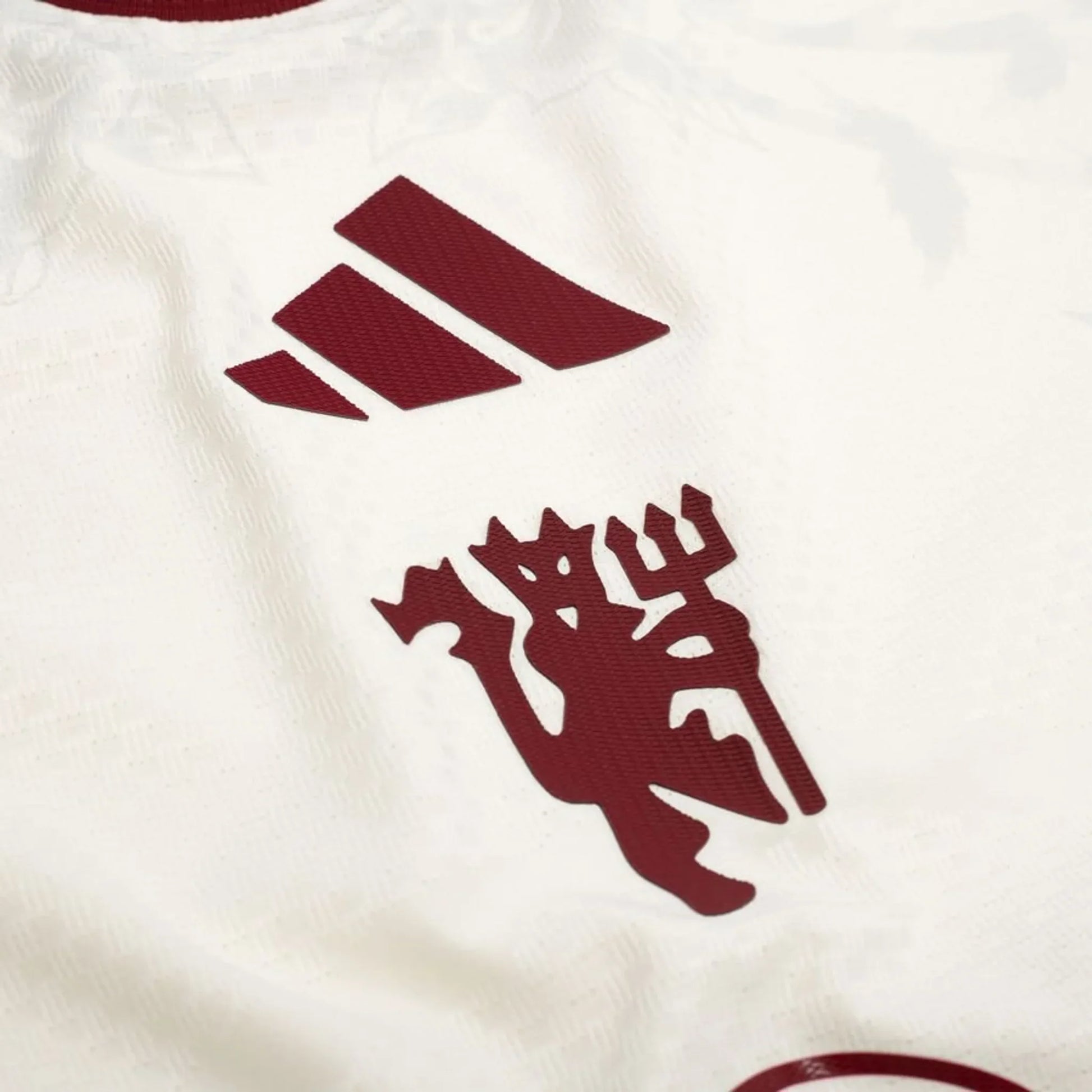 Manchester United 26/27 Third Long Sleeve Player Jersey - adidas logo and crest detail