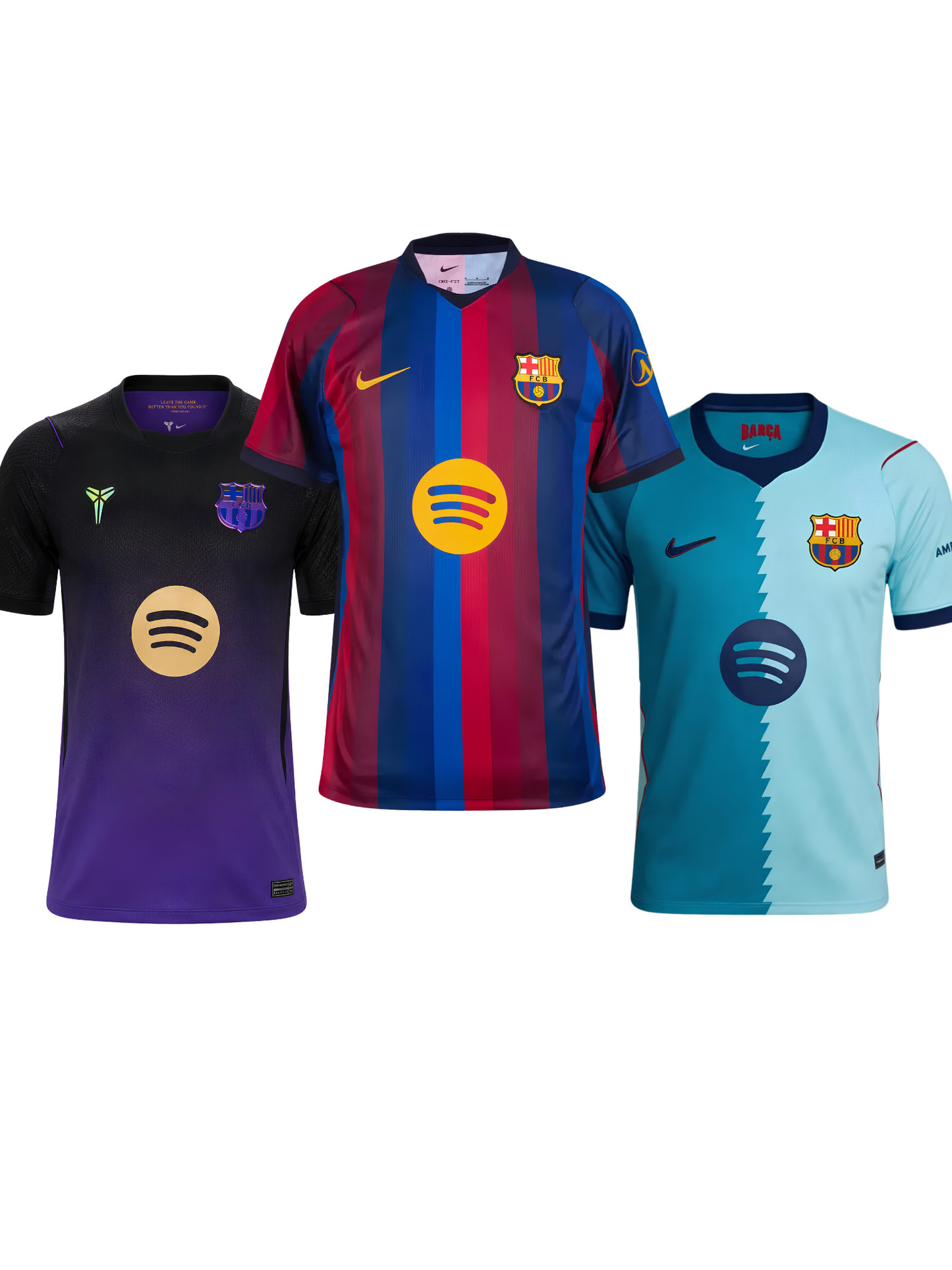 Kit Barcelona Home, Away and Third 2026/27 - Fan Version