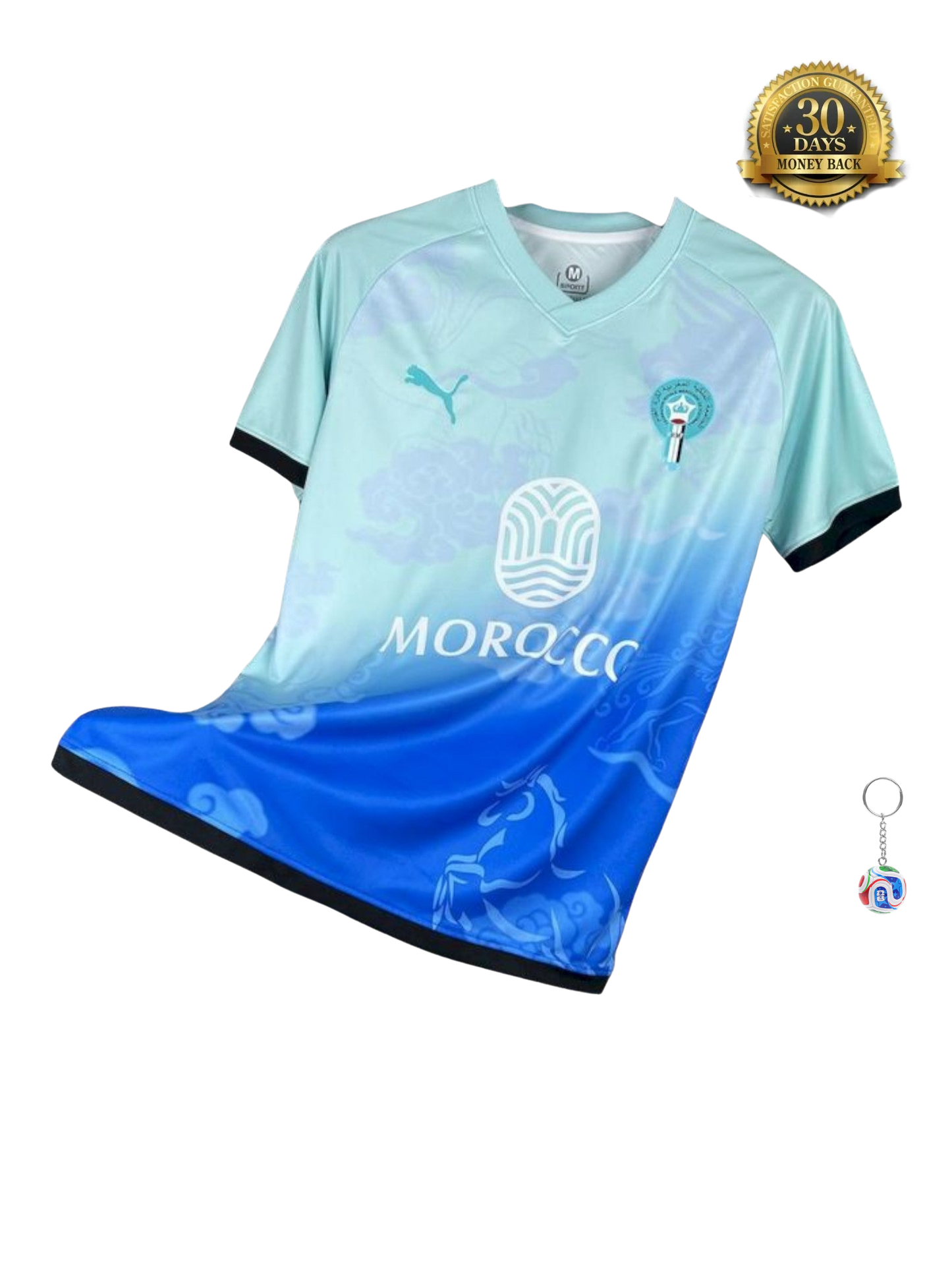 Morocco Ocean and sky Jersey 2025/2026