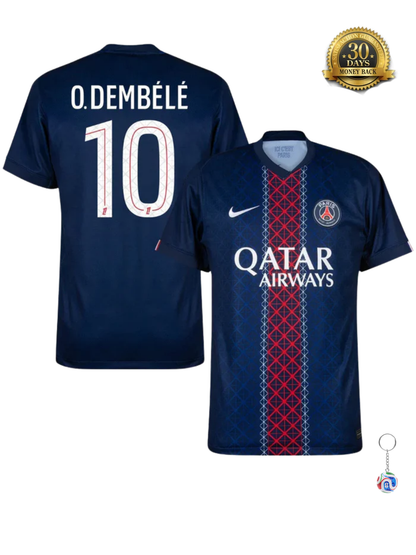Psg I Home 2025/26 Fan version - O. Dembélé 10