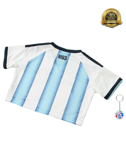 Argentina World Cup 2026 Cropped - Women's