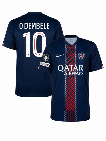 Psg I Home 2025/26 Fan version - O. Dembélé 10