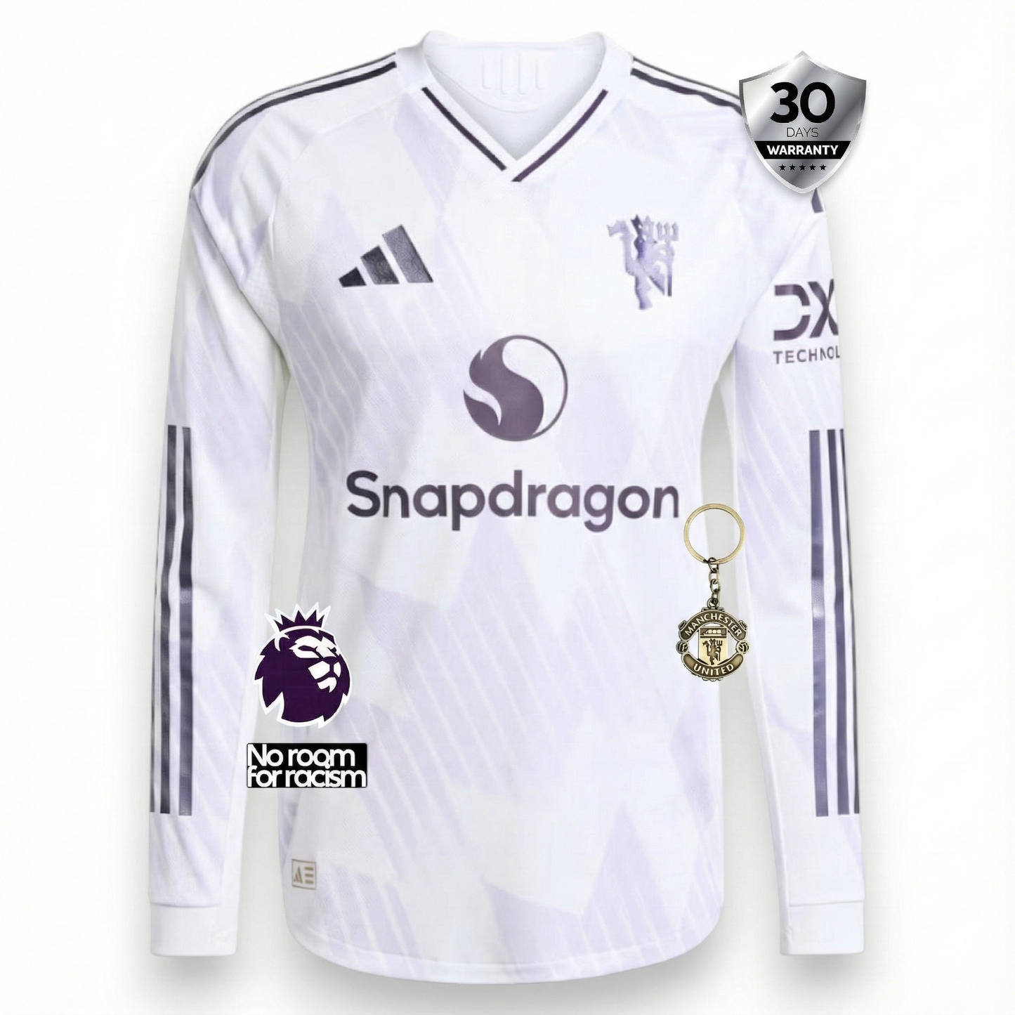 Manchester United Player Away Jersey 2025/26 - Long Sleeve