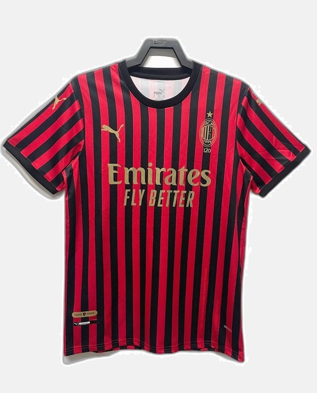 AC Milan 120th Anniversary Edition Jersey - Retro Version