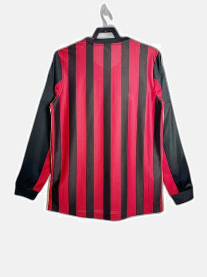 AC Milan 13/14 I Home Jersey - Long Sleeve Retro Version