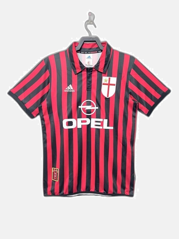 AC Milan 99/00 I Home Jersey - Retro Version