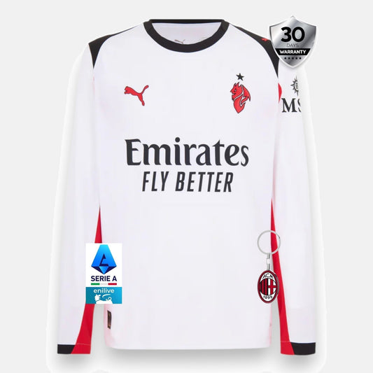 AC Milan Away Jersey 2025/26 - Long Sleeve