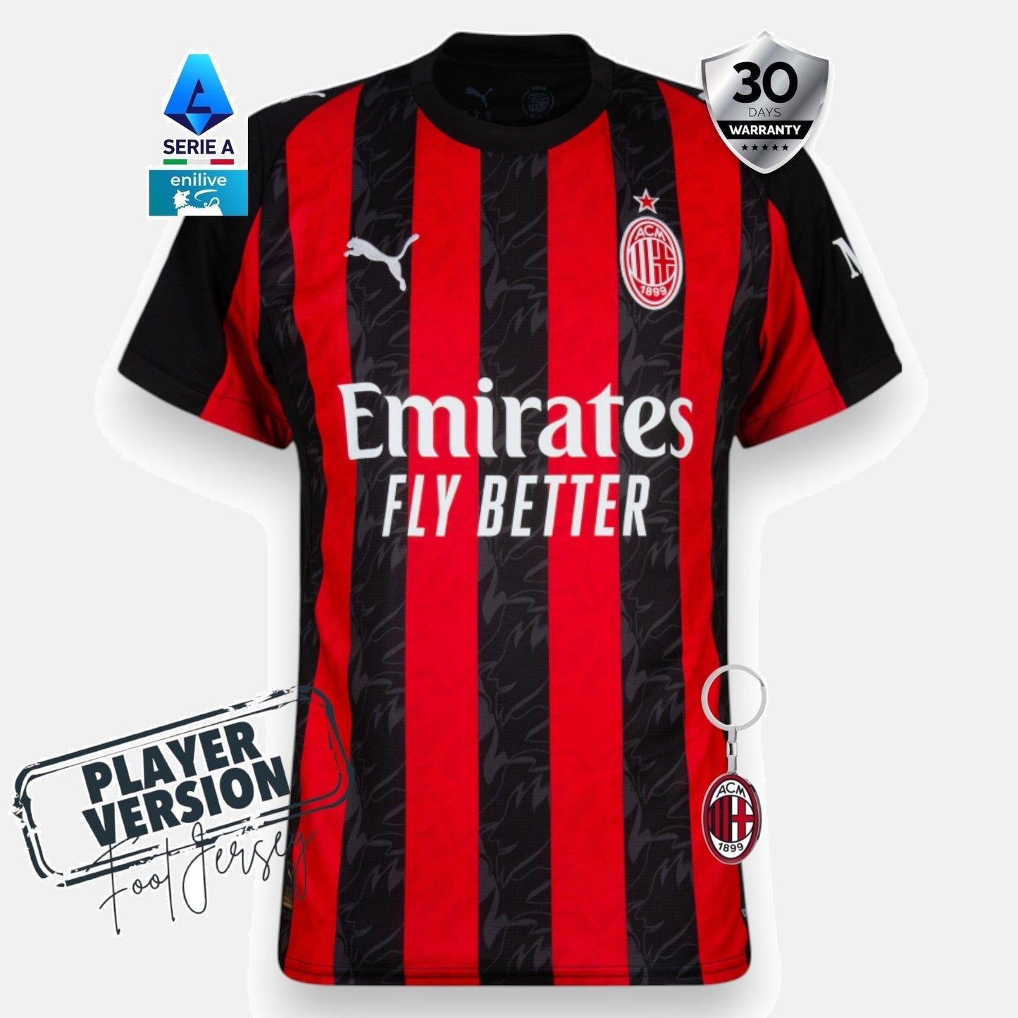 AC Milan Home Jersey 2025/26 - Player Version