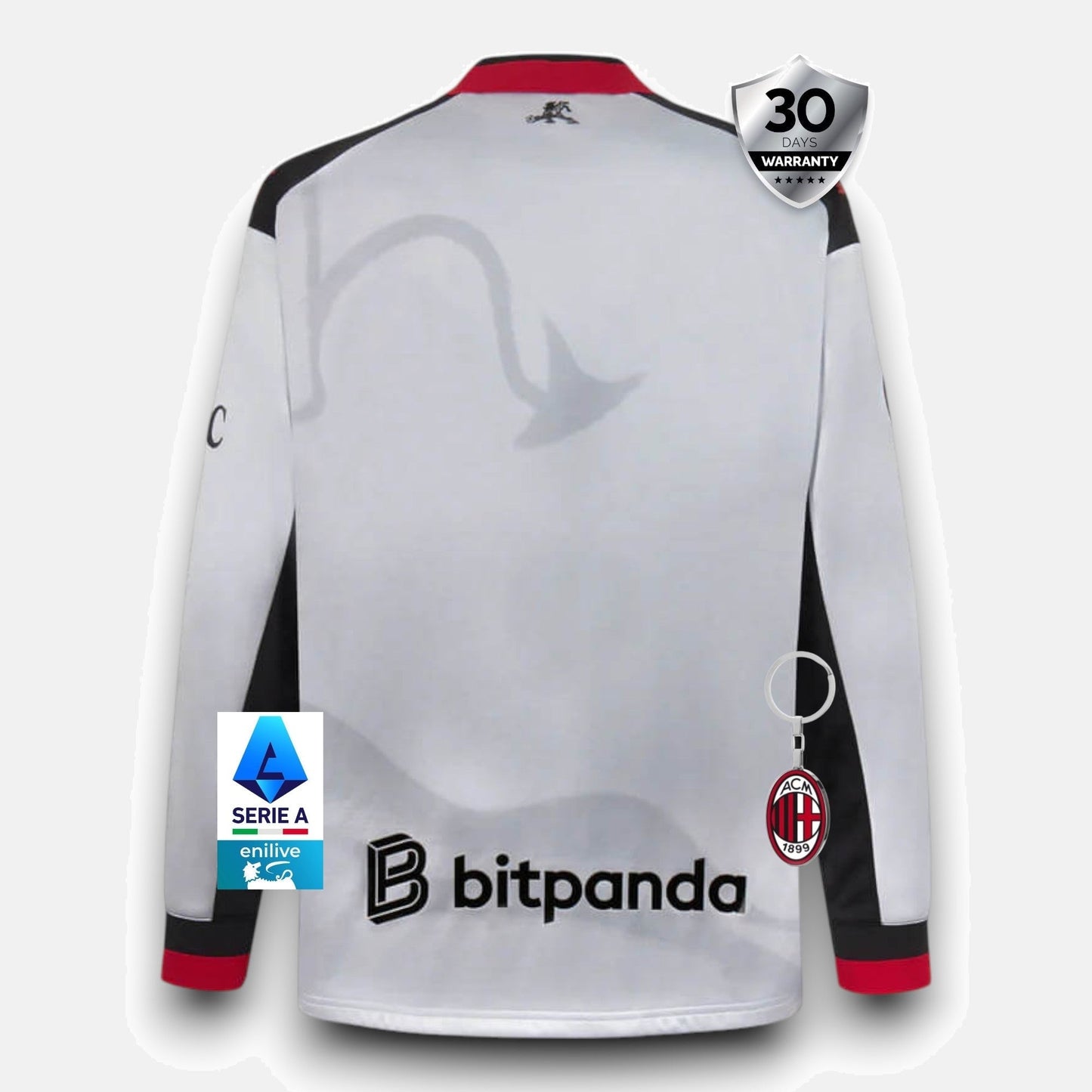 AC Milan SILVER Jersey X SLAM JAM - Fourth 2025/26