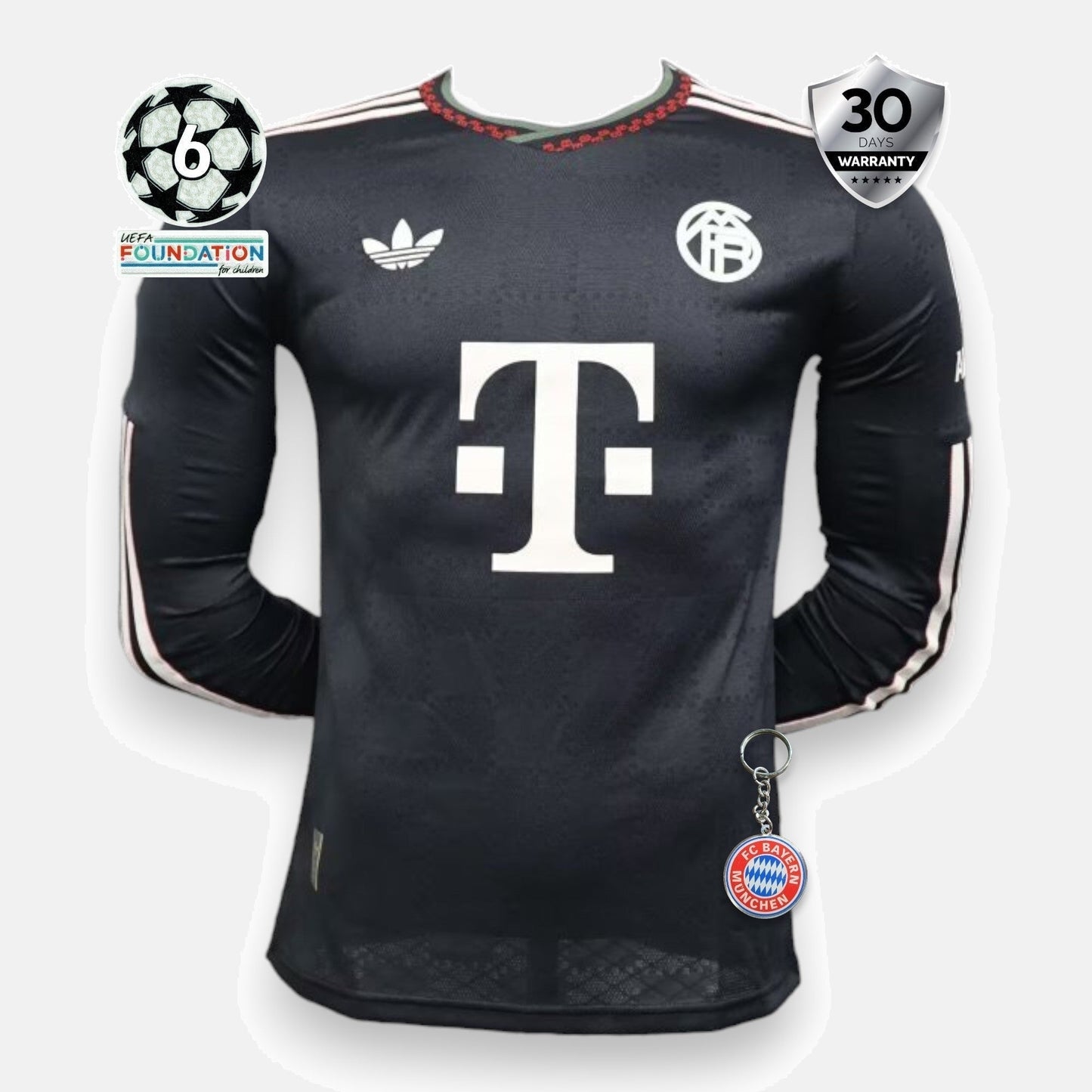 Bayern Munich Champions League Jersey 2025/26 - Long Sleeve