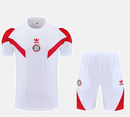 Bayern Munich Kit Training Jersey + Shorts 2025 White