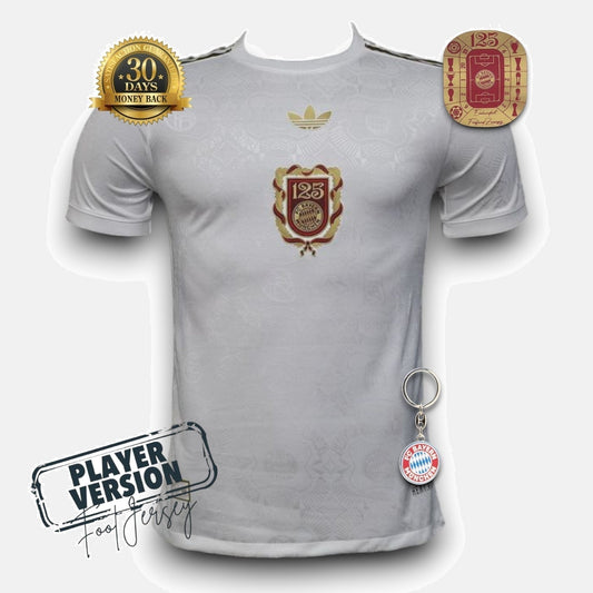 Bayern Munich Player Jersey 125th Anniversary White II