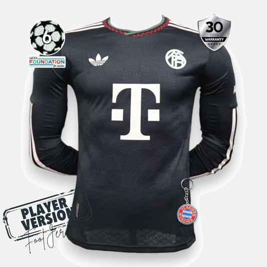 Bayern Munich Player Jersey Champions League 2025/26 - Long Sleeve