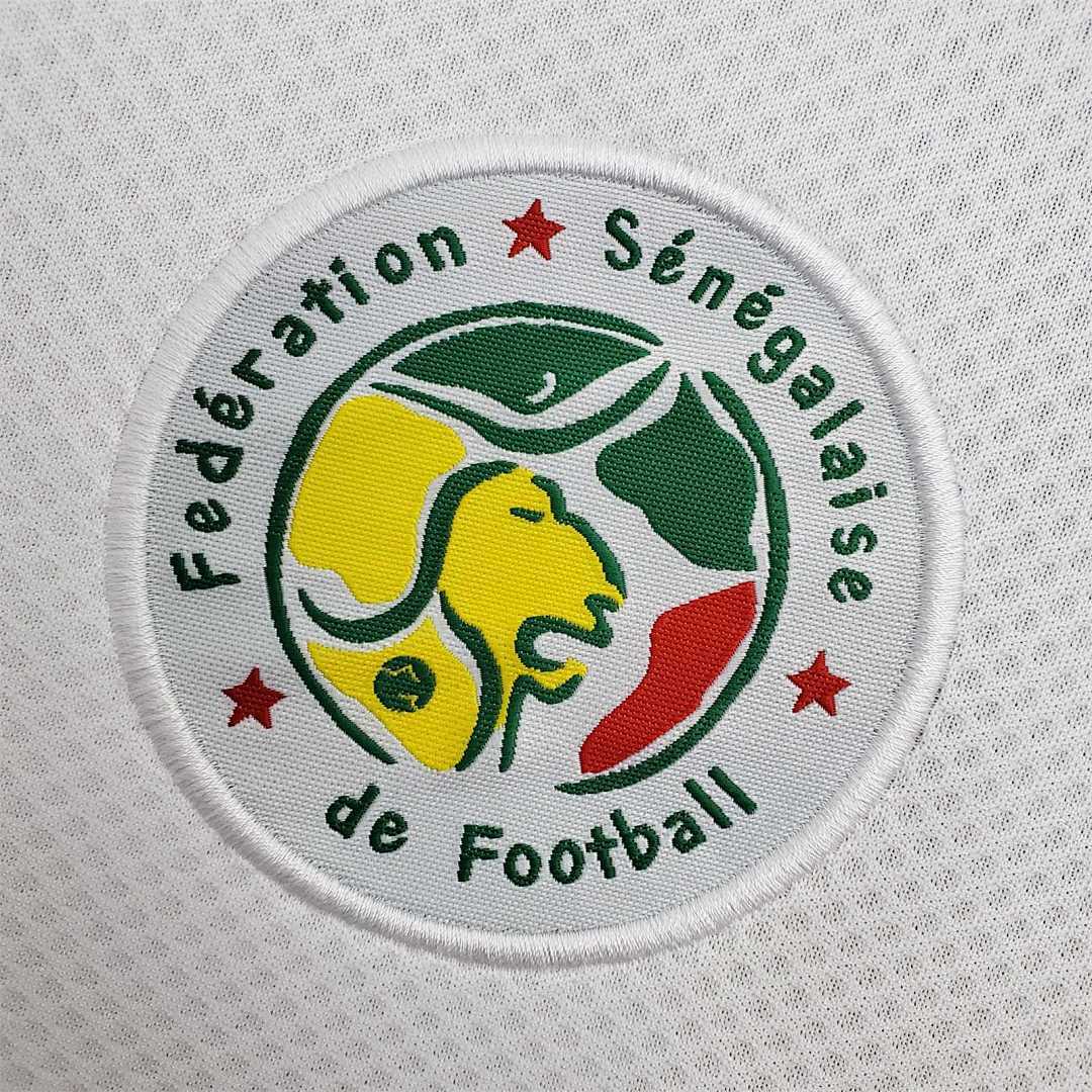 Senegal Retro Jersey White 2002