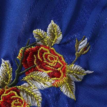 Manchester United 26/27 Away Embroidered Player Jersey - rose embroidery close-up