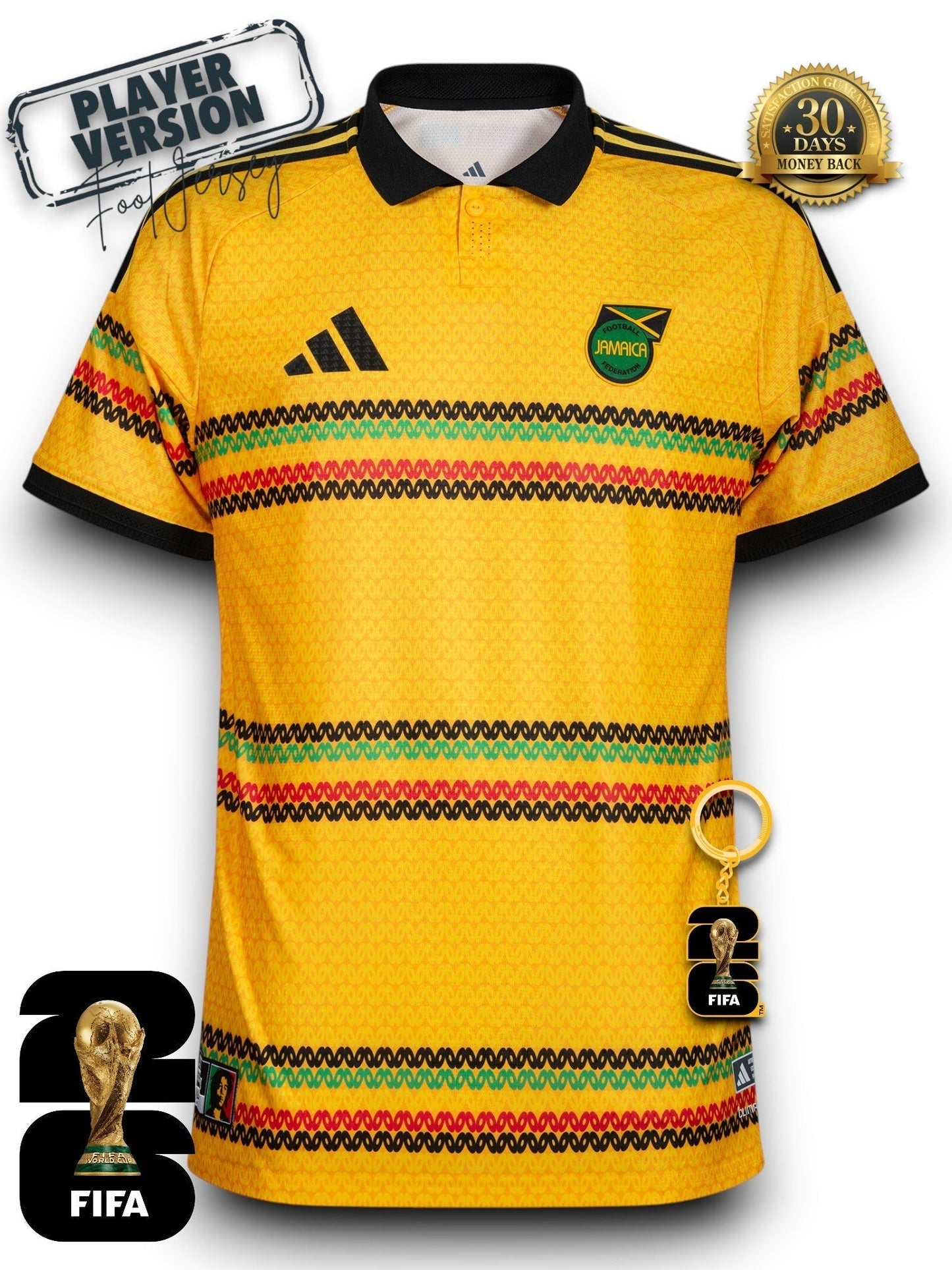 Jamaica World Cup 2026 Jersey - Player Version