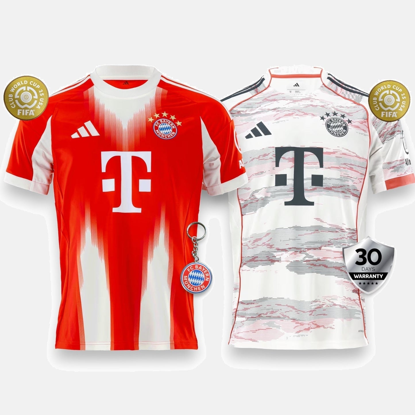 Combo Bayern Munich Home + Away Jersey 2025/26