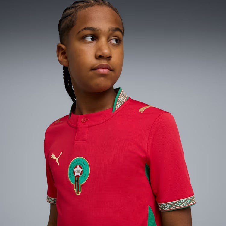 Morocco World Cup 2026 Home Kids Kit