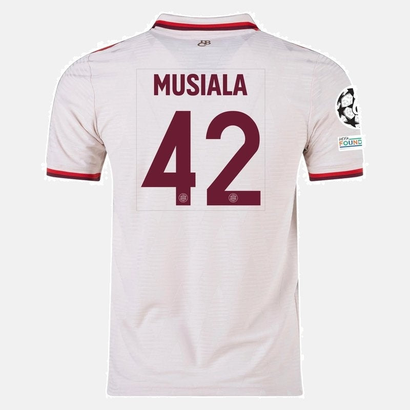 Jamal Musiala Bayern Munich 24/25 III Third UCL Jersey - Player Version