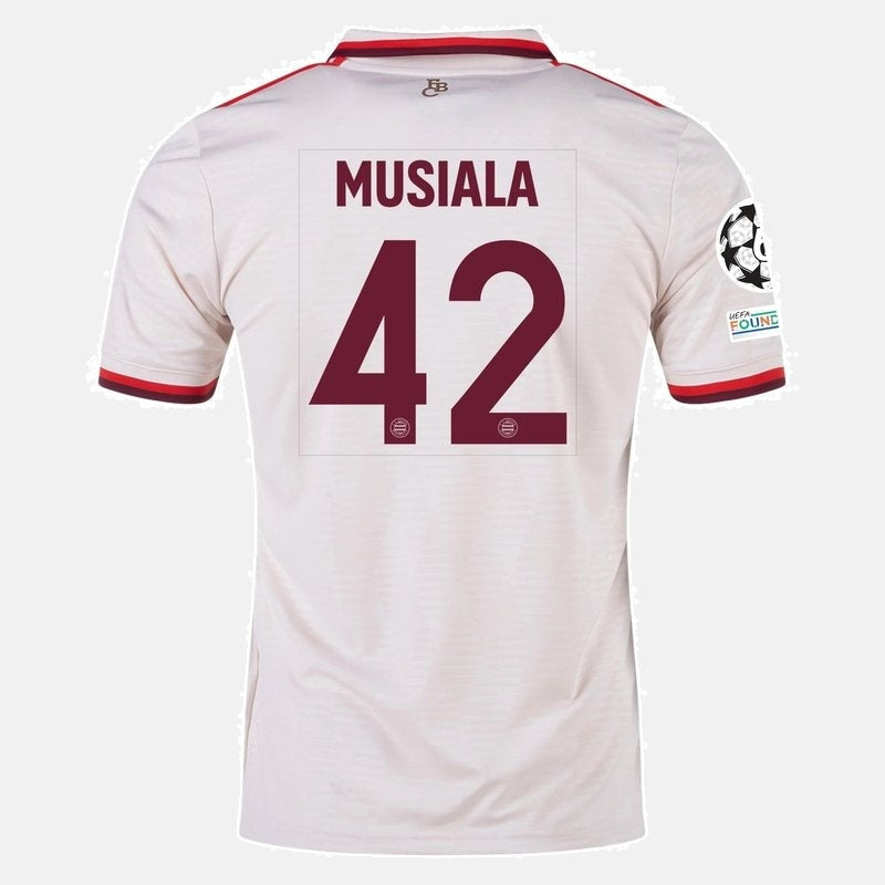 Jamal Musiala Bayern Munich 24/25 III Third UCL Jersey - Fan Version