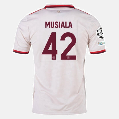 Jamal Musiala Bayern Munich 24/25 III Third UCL Jersey - Fan Version