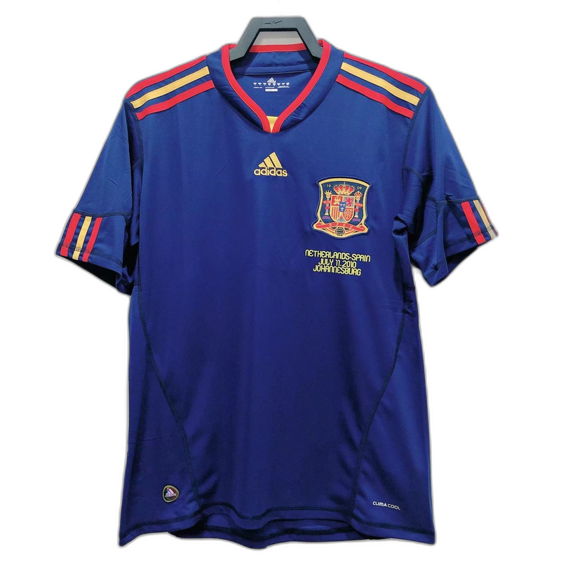 Espanha para a final da Copa do Mundo de 2010 - Versão retrô